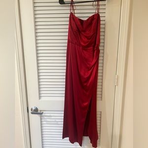 Reformation silk marguerite dress